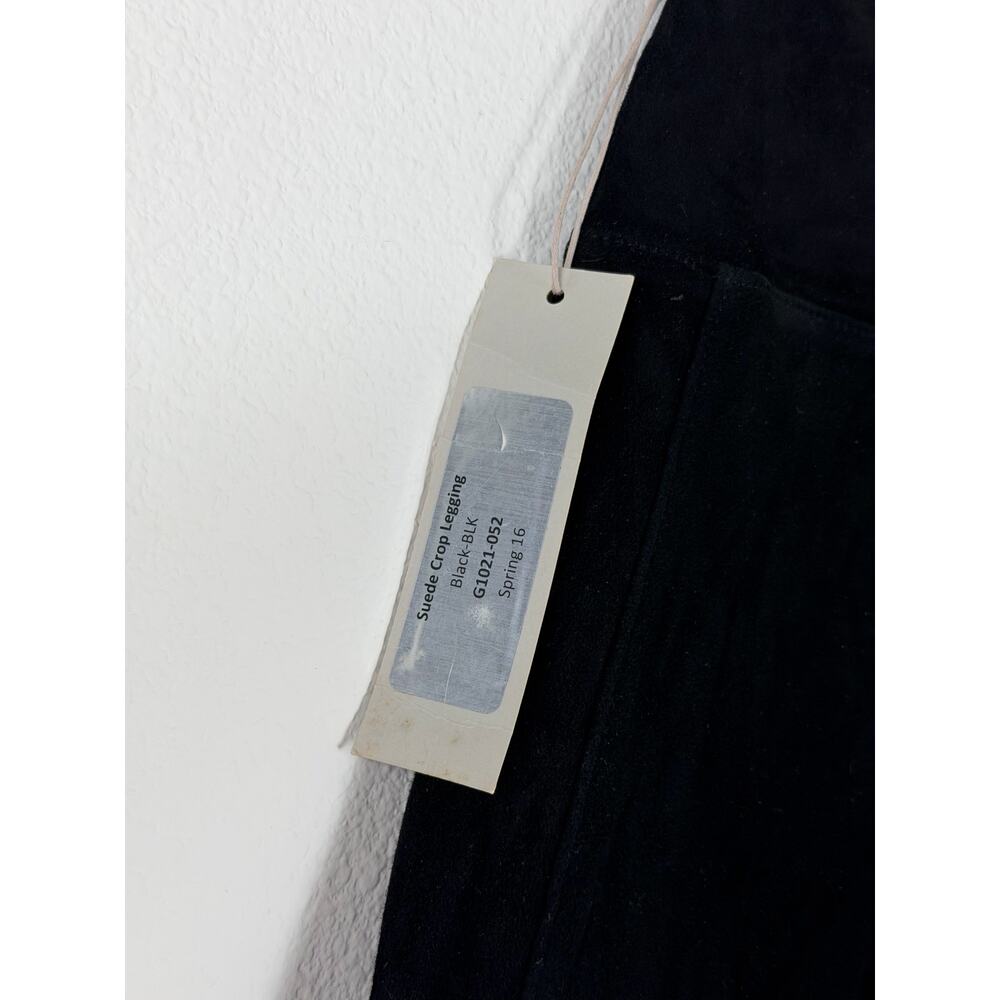Getting back to square one suede leather black leggings - Picture 5 of 5